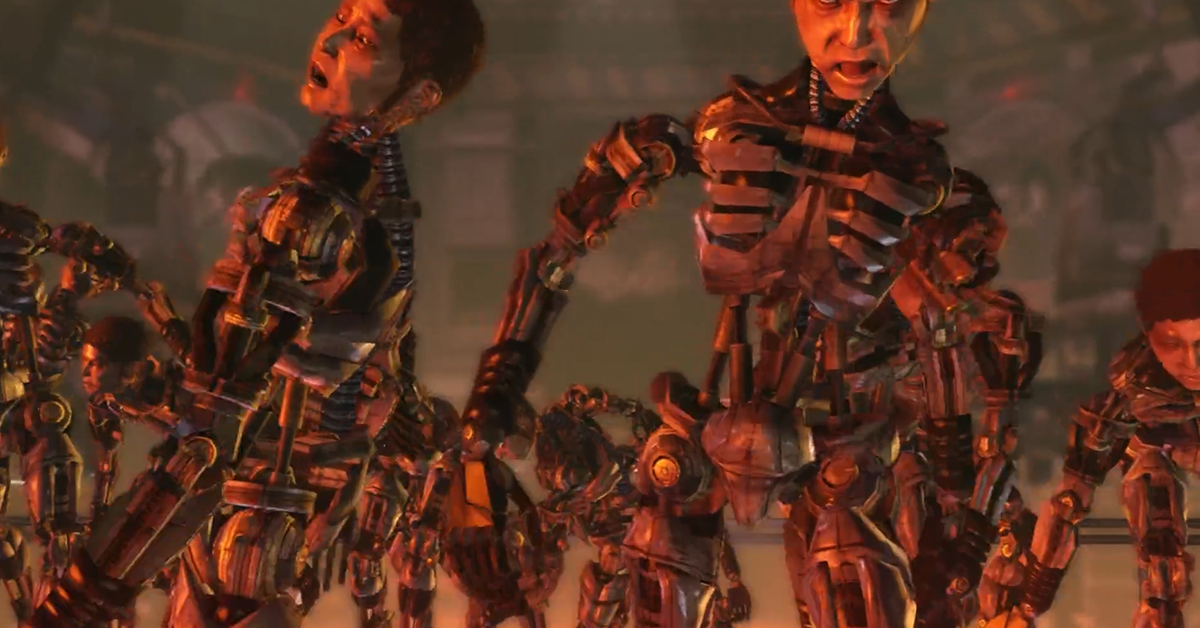 Binary Domain – TanookiChickenAttack